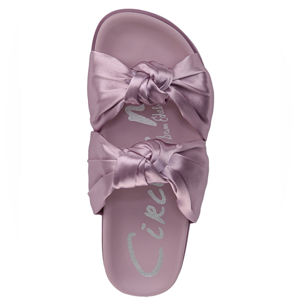Circus NY by Sam Edelman Estelle Double Knotted Footbed Sandals- Orchid- Size 12 - Picture 4 of 13